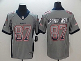 Nike Patriots 87 Rob Gronkowski Gray Drift Fashion Limited Jersey,baseball caps,new era cap wholesale,wholesale hats